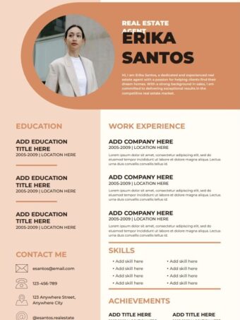 Unlock Your Potential with Our Real Estate Agent Template